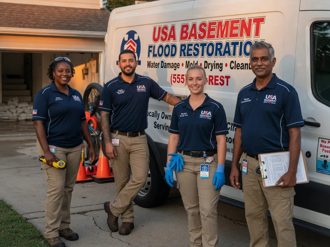 Basement Flood Cleanup company in Webster, WI